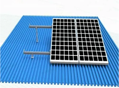 Adjustable Solar Panel Mounting System For Flat Surface