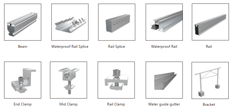 solar carport bracket