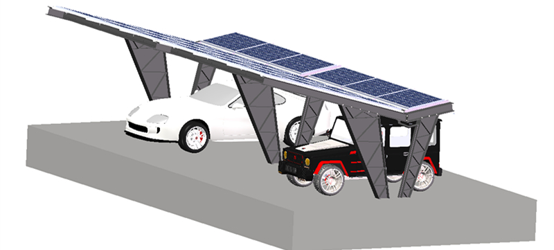 solar carport bracket