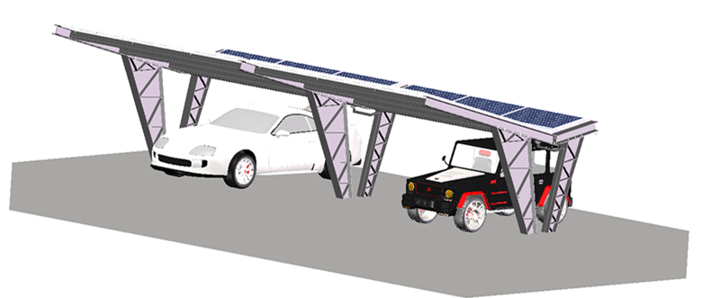 solar carport bracket