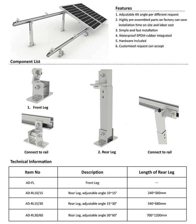 Solar Pitched Roof Solar Racking Structure System.jpg